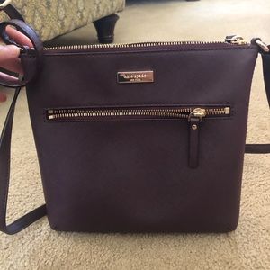 Plum Purple Kate Spade cross body